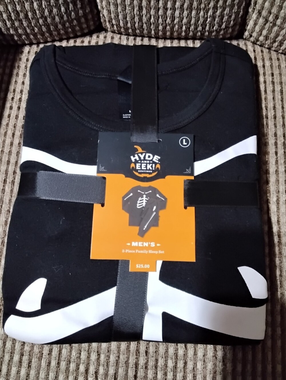 Men's Halloween PJ  Set - Large
